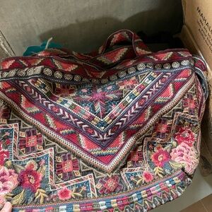 Johnny was embroidered bag!